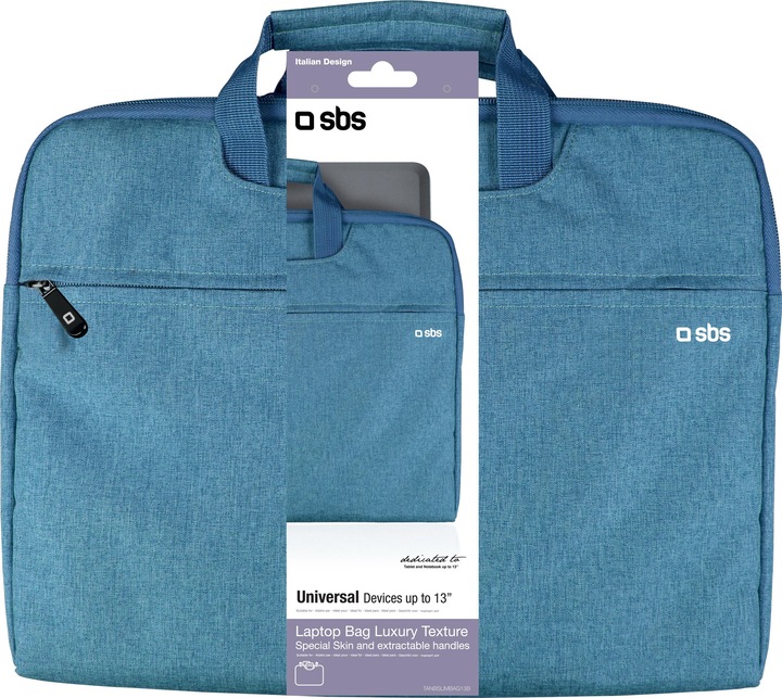 Image du produit SBS Sac avec poignées pour tablettes et ordinateurs portables jusqu'à 13". (13", Universel)