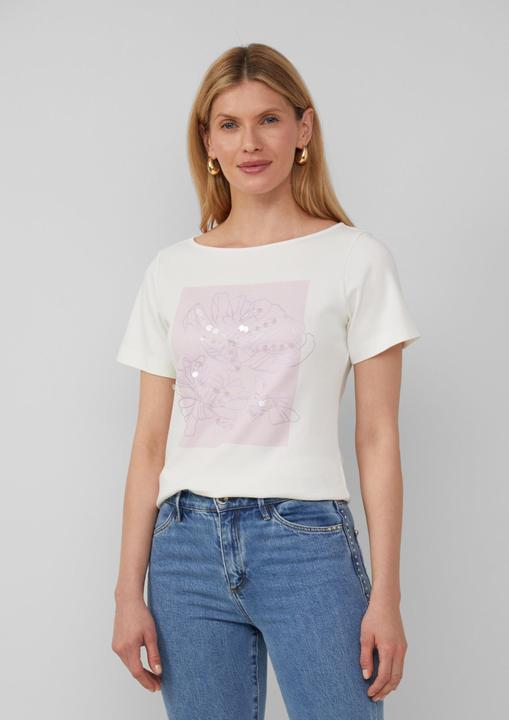 Image du produit S.Oliver T-Shirt Baumwoll-T-Shirt mit Artwork (48)
