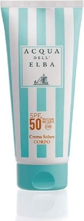 Actual product image Acqua dell' Elba Solar Care SPF 50+ 200ml (Suntan cream, SPF 50, 200 ml)
