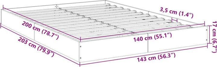 Actual product image vidaXL Kees (140 x 200)