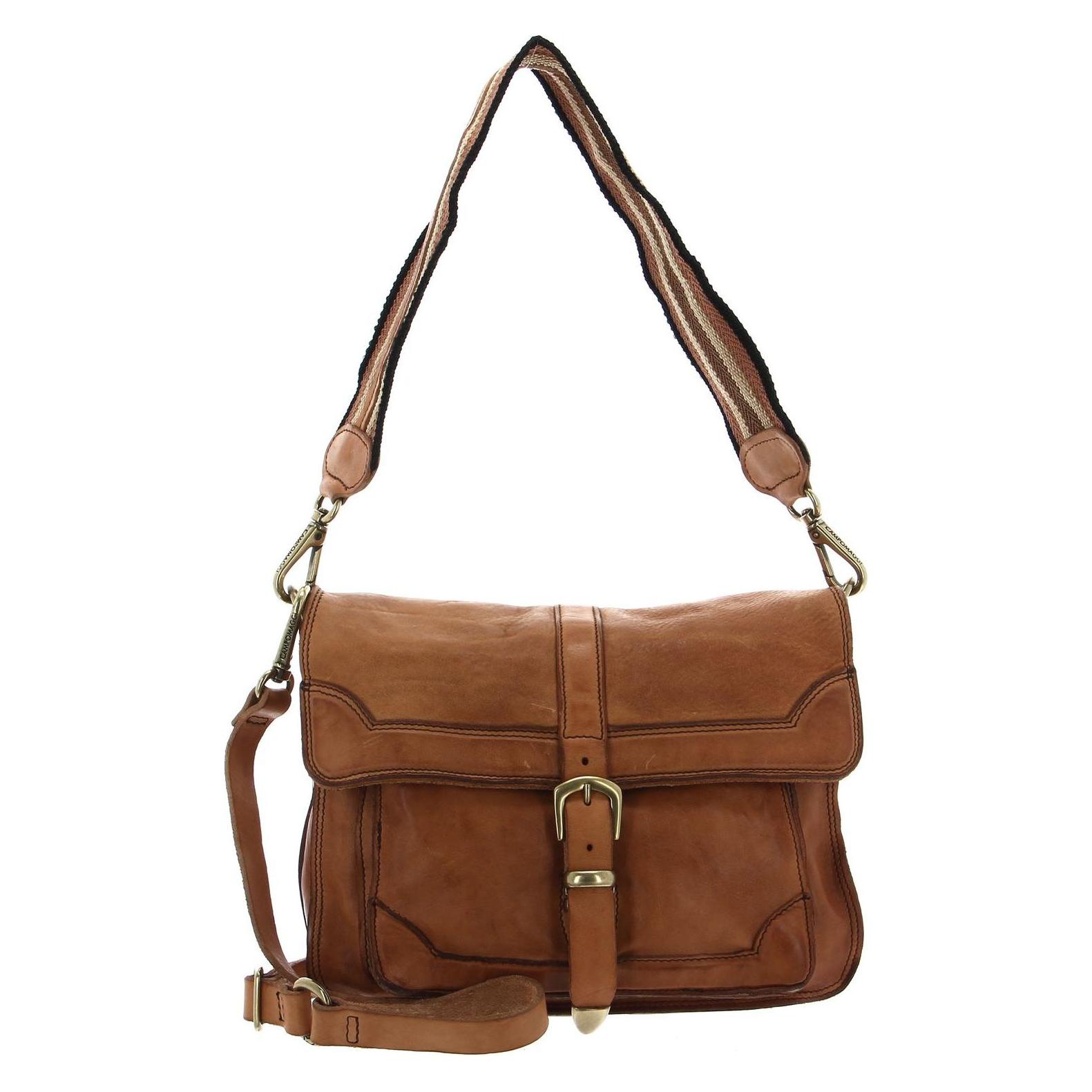 Campomaggi, Damen, Handtasche, Crossbody Bag, Braun