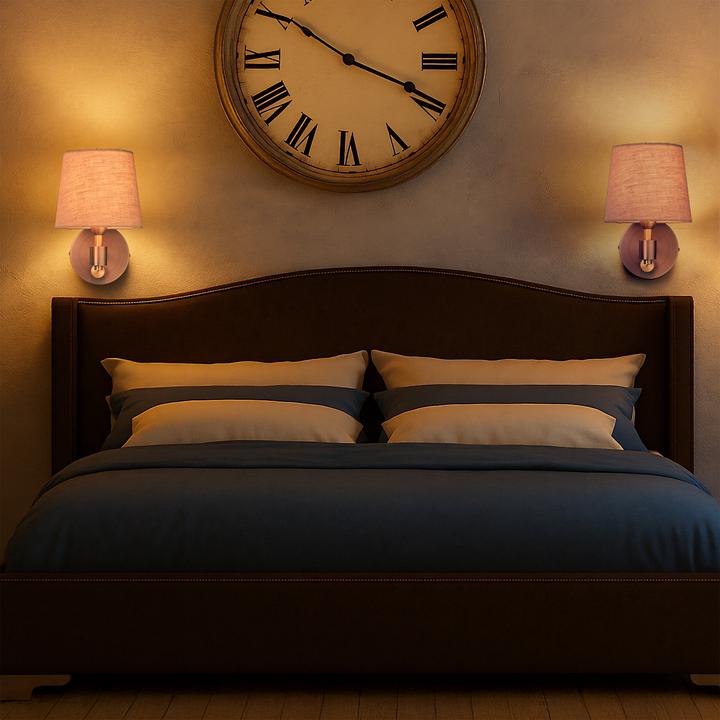 Produktbild Relaxdays Wandlampe Vintage 2er Set (E14)