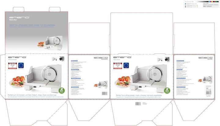Productafbeelding Emerio Universele snijmachine met universeel mes van roestvrij staal
