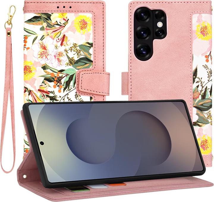 Produktbild Techsuit - FlipCraft - Samsung Galaxy S25 Ultra - Sweetheart Pink (Samsung Galaxy S25 Ultra)