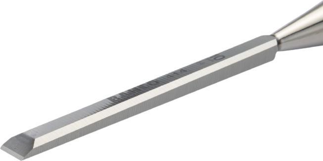 Actual product image Irimo Chisel with orange-coloured polypropylene handle, 10 mm (10 mm)