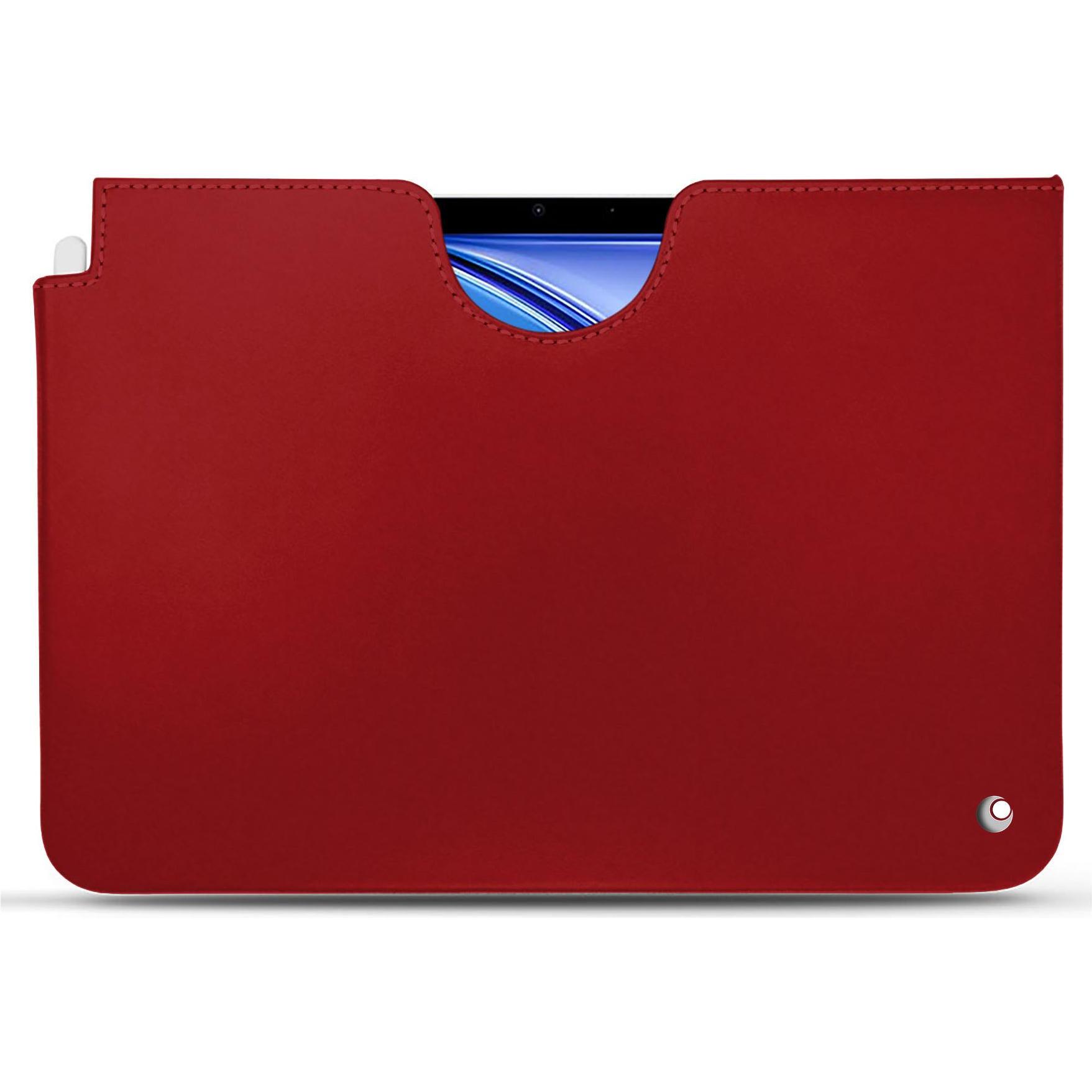 Noreve Lederschutzhülle (iPad Air 2020 (4. Gen), iPad Air 2022 (5. Gen)), Tablet Hülle, Rot