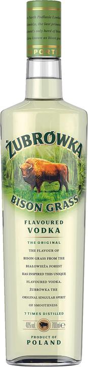 Actual product image Zubrowka Bison grass (1 x 70 cl)