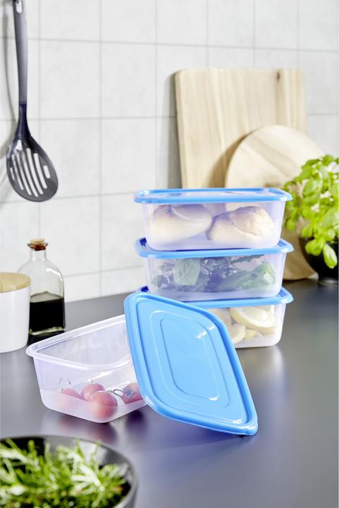 Image du produit HomeZone Set de boîtes de conservation (1.45 l)
