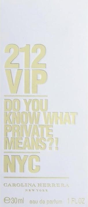 Produktbild Carolina Herrera 212 Vip (Eau de Parfum, 30 ml)