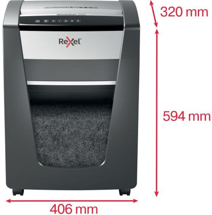 Produktbild Rexel Momentum Aktenvernichter X420 (Partikelschnitt)