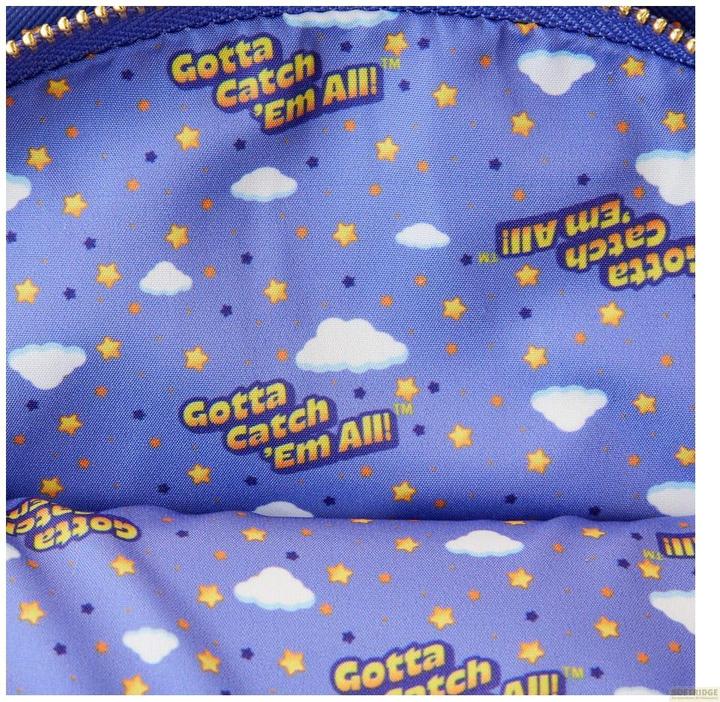 Actual product image Loungefly Pokemon Sleeping Pikachu and Friends backpack 26cm