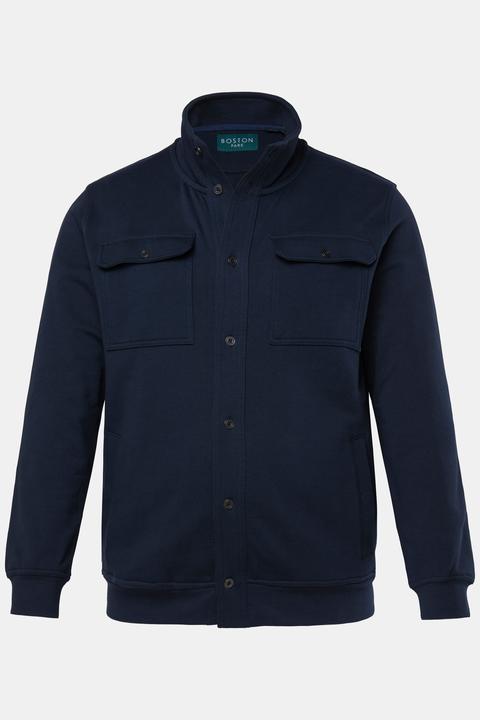Produktbild Boston Park Sweatjacke, Stehkragen, Knopfleiste, bis 84/86 (68)