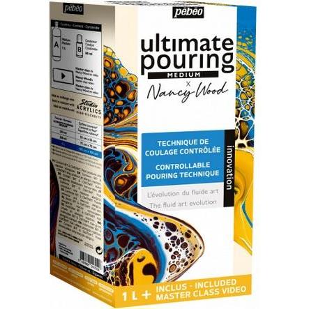 Thumbnail - Pebeo, Künstlerfarbe + Bastelfarbe, Ultimate Pouring Medium 1L (1000 ml)