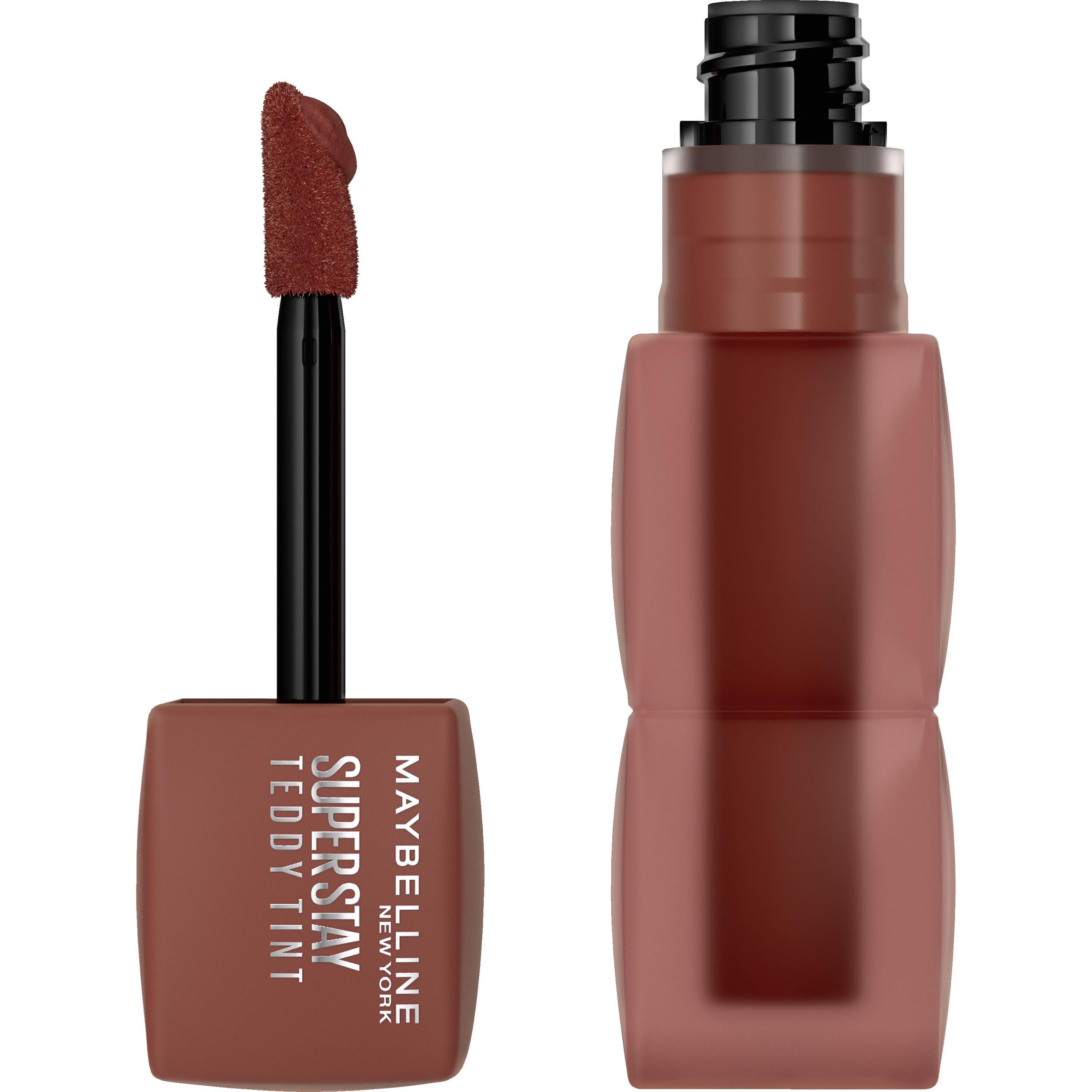 Maybelline New York, Lippenstift + lipgloss, MNY Superstay/Forever Lip (#802820, 115 Koffiedate)