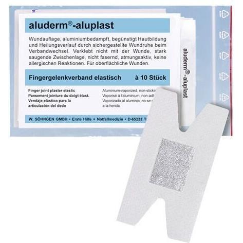 Thumbnail - Söhngen, Pflaster, aluderm aluplast Fingergelenkpflaster elastisch 4x7.2cm, einzeln, 10 Stk. (10 x)