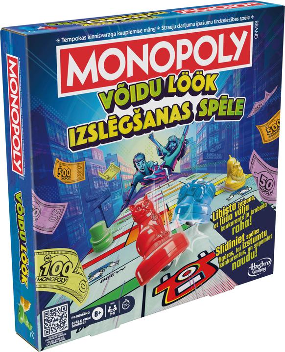 Produktbild Monopoly HAS MON Brettspiel Knockout EE/LV (Deutsch, Englisch, Lettisch, 2 Spieler)