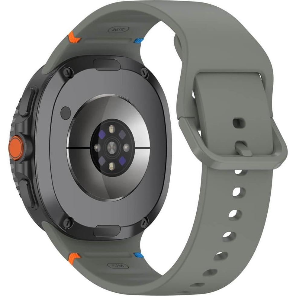 Cover-Discount Samsung Galaxy Watch 8 - Silikon Sportarmband Ersatzband (Silicone), Cinturini per orologi, Verde