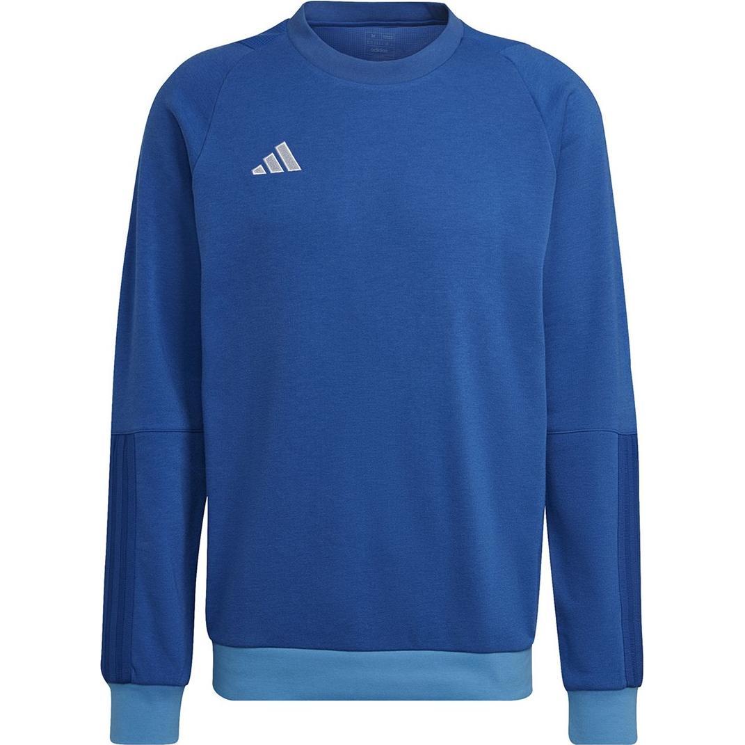 adidas, Herren, Pullover, Tiro 23 Competition Crew Blau Herren Trikot HU1325 (S), Blau, (S)