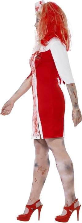 Actual product image Smiffys Womens/Ladies Zombie Nurse Plus Costume Set (3XL)