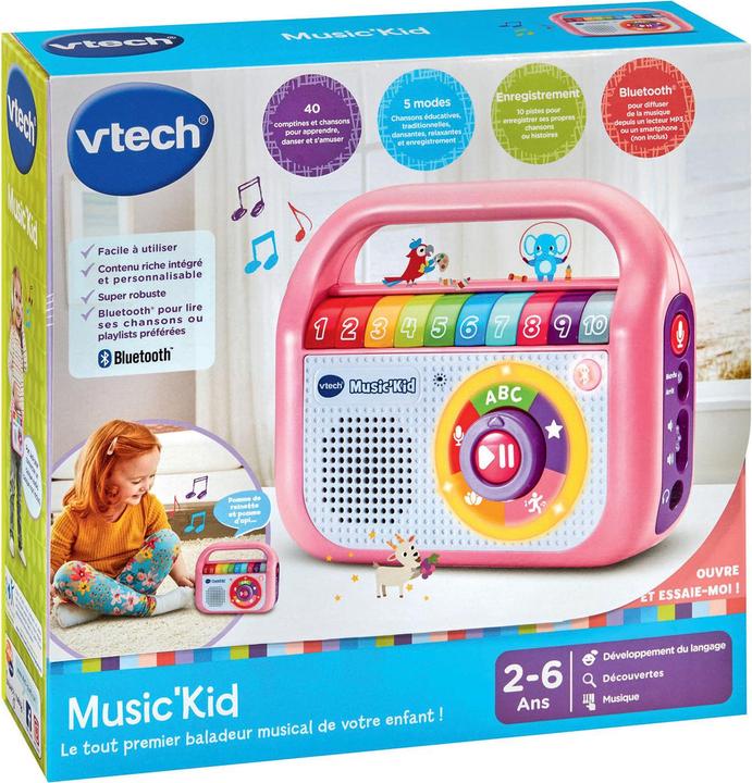 Image du produit VTech Music'Kid - Rose (Français)