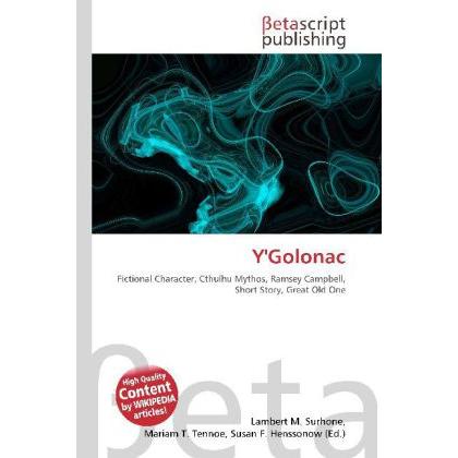 Thumbnail - Y'Golonac, Fachbücher von Lambert M. Surhone, Miriam T. Timpledon, Susan F. Marseken