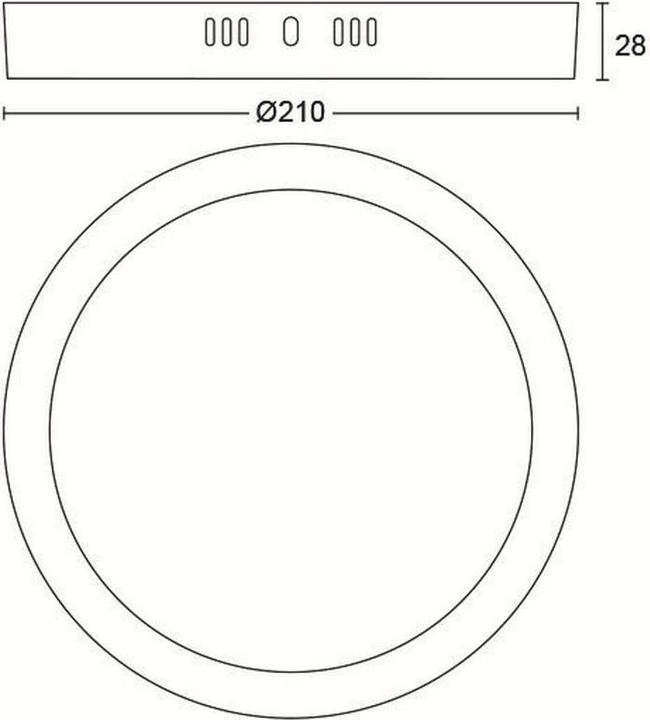 Produktbild Philips Slim Surface DL252 (1200 lm)