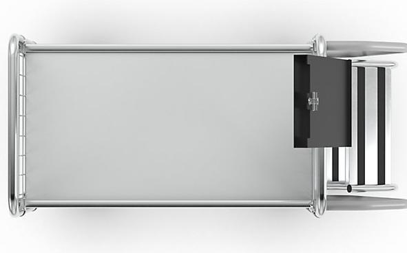 Actual product image HelgeNyberg SERIES 100 step trolley (200 kg)