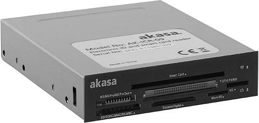 Produktbild Akasa AK-ICR-09 ID and Smart Card Reader 3,5 Zoll (Internal USB 2.0 Motherboard)