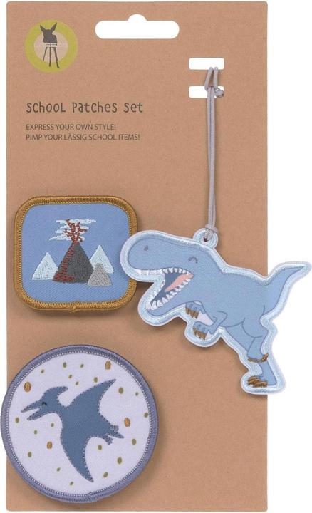 Produktbild Lässig Badges Dinosaurier 3-teilig (Zusätzliche Polsterung)