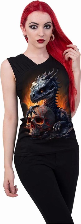 Immagine prodotto Spiral Hatchling Top Spalla Arricciata Senza Maniche Donna (S)