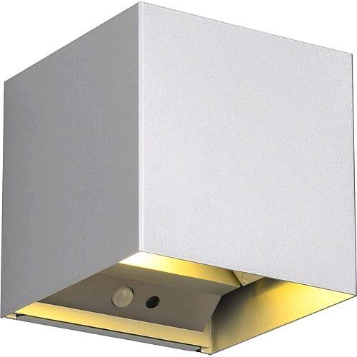 Reality, Gartenbeleuchtung, Talent LED Wandleuchte 2x0,5W 10cm Titanfarbig warmweiss (100 lm, IP44)