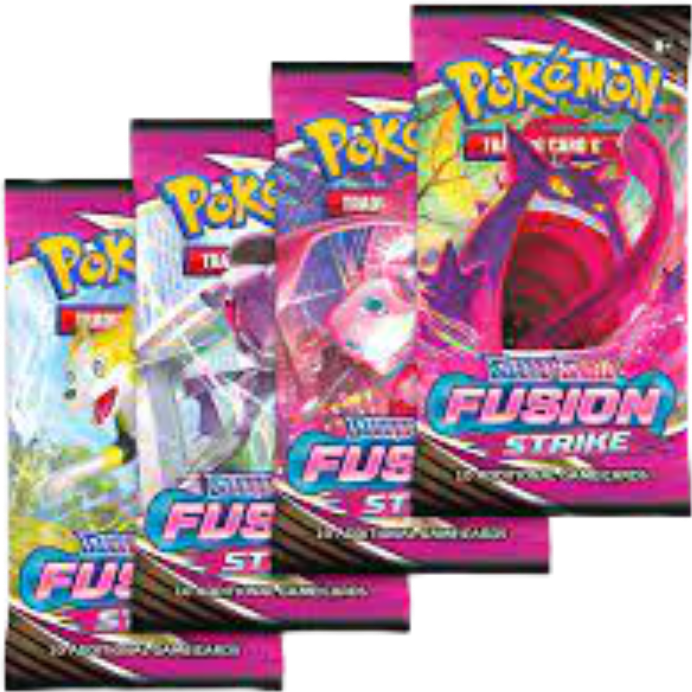 Actual product image Pokémon Fusion Strike (English, Booster Pack)