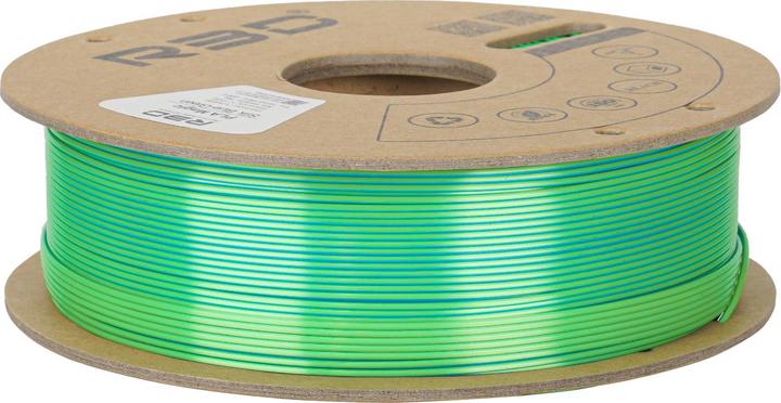 Actual product image R3D eSilk Magic-PLA Blue-Green Filament 1.75mm 1Kg (PLA, 1.75 mm, 1000 g, Blue, Green)