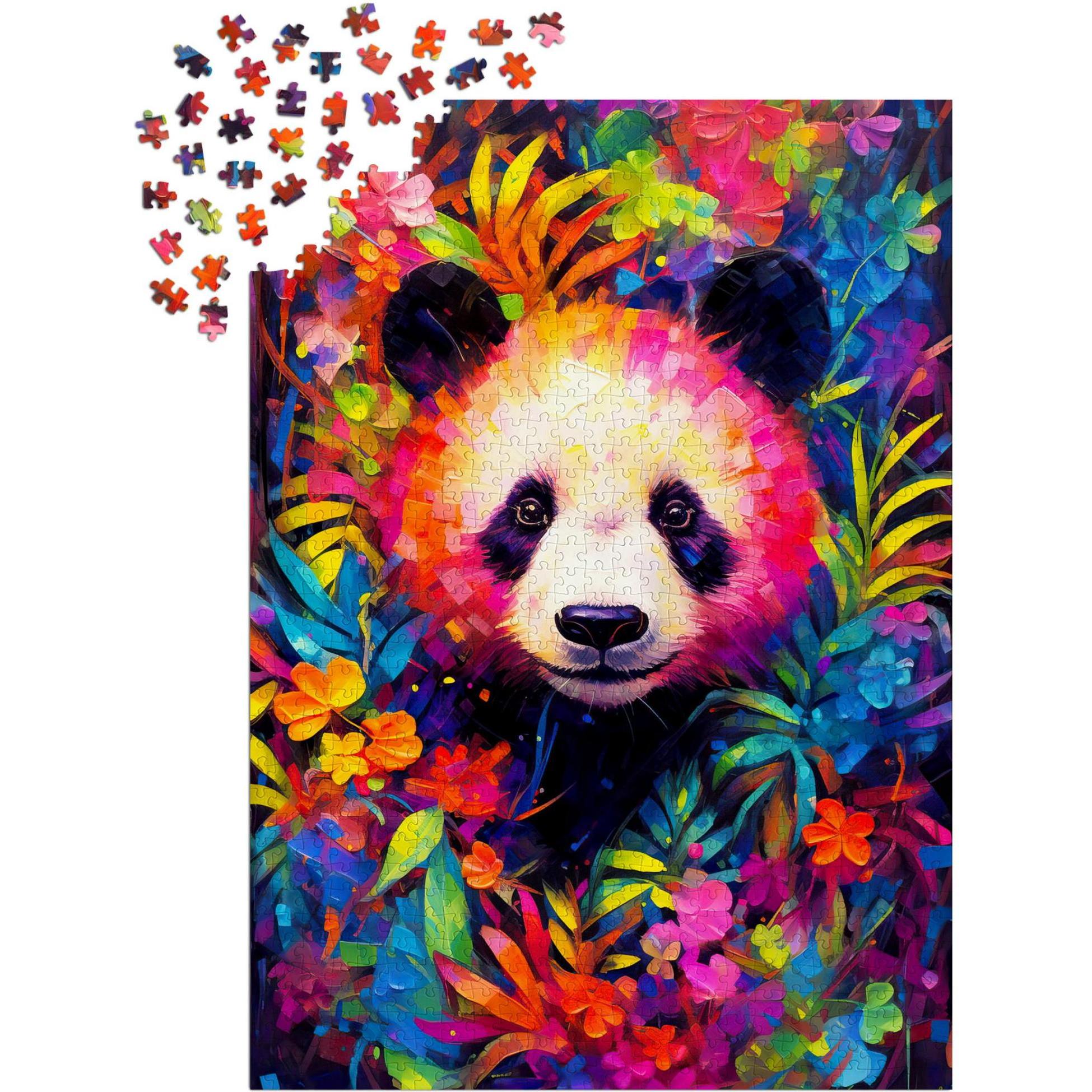 Thumbnail - Enjoy Puzzle Puzzle 1000 Teile - Verspieltes Pandajunges (1000 Teile)