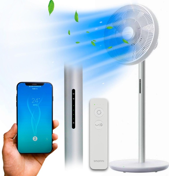 Actual product image Xiaomi Smartmi Pedestal Fan 3 (58 dB)