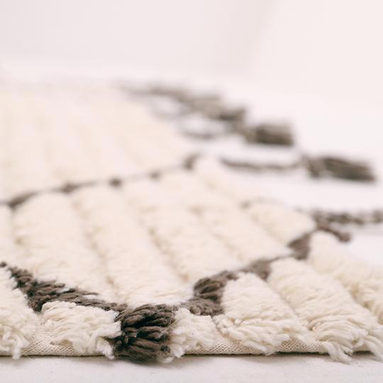 Image du produit Nattiot Tapis Viktor Chocolate (135 x 190 cm)