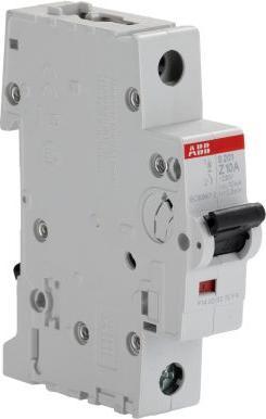 Immagine prodotto ABB Interruttore automatico 6kA 10A Z 1p S201-Z10