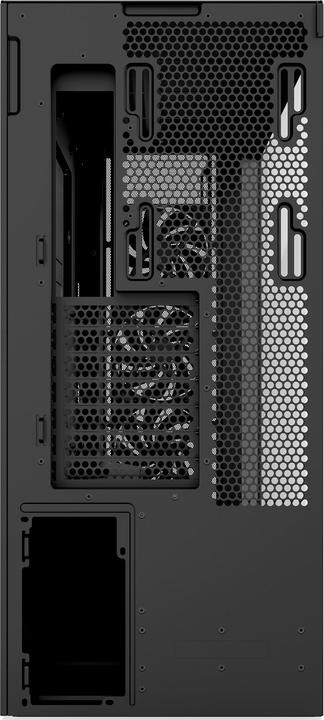 Actual product image NZXT H7 Flow (2024) Mid-Tower Case Black (ATX, Mini-ITX, mATX, E-ATX)