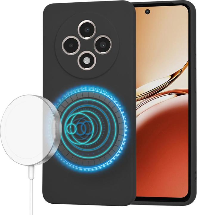 Image du produit Techsuit - SoftFlex MagSafe - Oppo Reno12 F 4G / Reno12 F 5G / Reno12 FS 4G / Reno12 FS 5G - Black (Oppo Reno12)