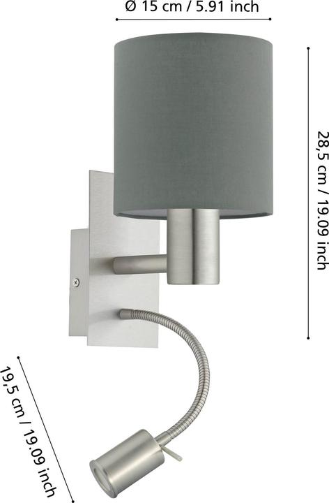 Actual product image EGLO Pasteri (380 lm, E27)