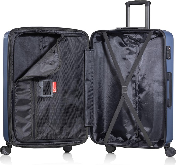 Actual product image Pack Easy Jolly, Cabin trolley L, navy (106 l, L (90 - 115l))