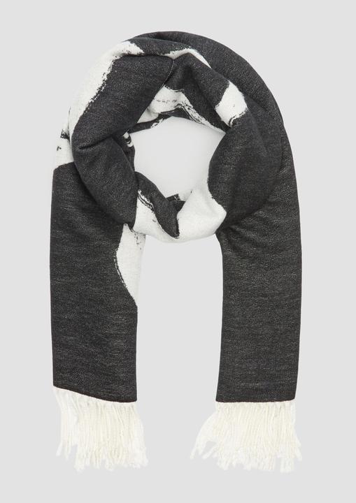 Produktbild S.Oliver Tuch Weicher Jacquard-Schal mit Fransen