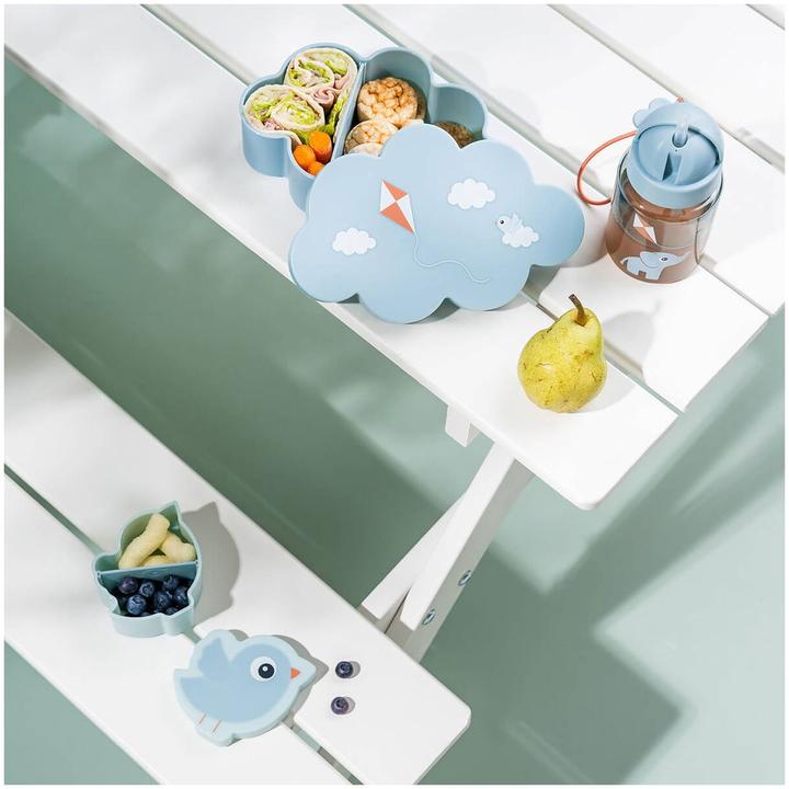 Produktbild Done by Deer Lunch & Snackbox mit Strohhalmflasche Playground blau