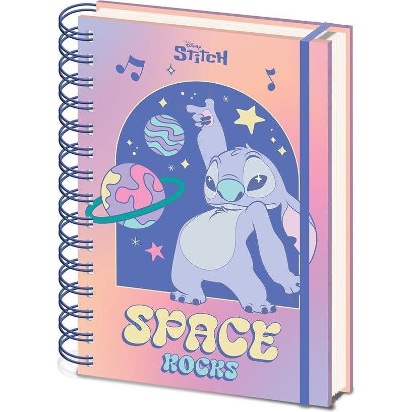 Pyramid Multicolore Quaderni + Bloc Notes, Lilo & Stitch Wiro Notebook A5: Planetary (A5, Copertina Rigida)
