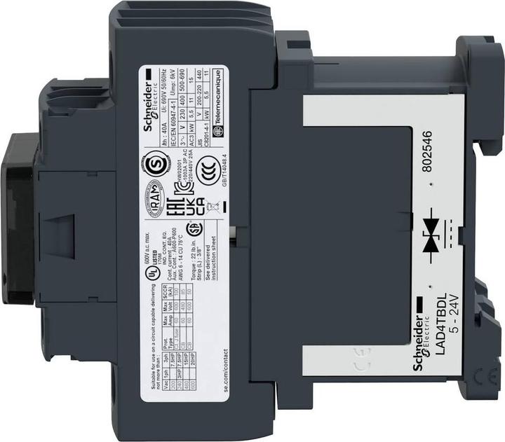 Produktbild Schneider Electric Schütz 25A 24VDC