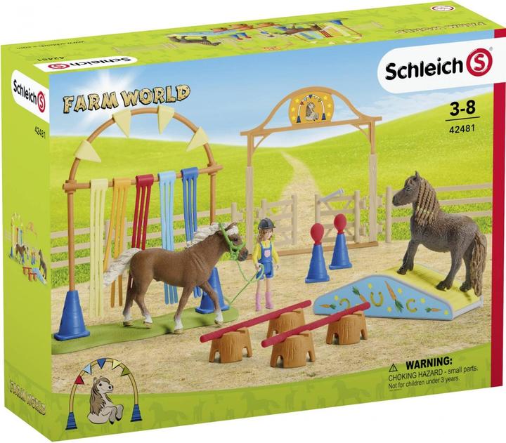 Image du produit Schleich Formation à l'agilité des poneys