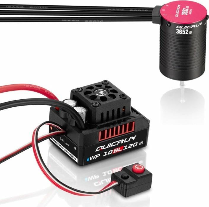 Produktbild Hobbywing Combo WP10BL120G2 mit 3660SL-3700KV-G2