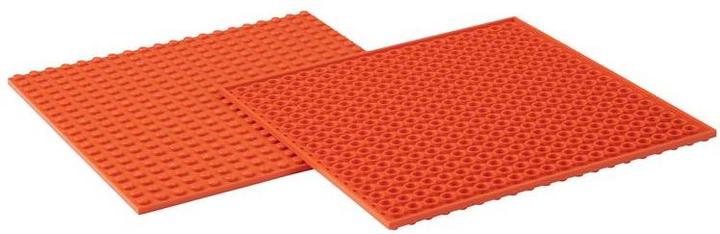 Produktbild Q-Bricks Bauplatte Noppen Reinorange