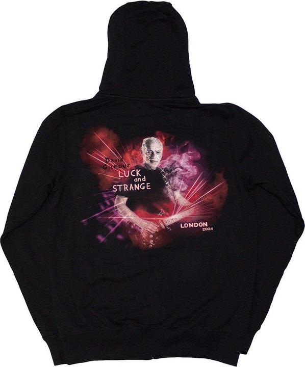 Actual product image Universal Textiles Unisex Adult Luck & Strange London Back Print Full Zip Hoodie (XL)