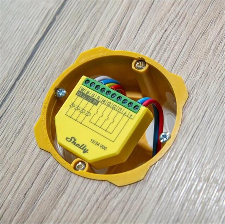 Produktbild Shelly Plus RGBW PM (Dimmaktor)